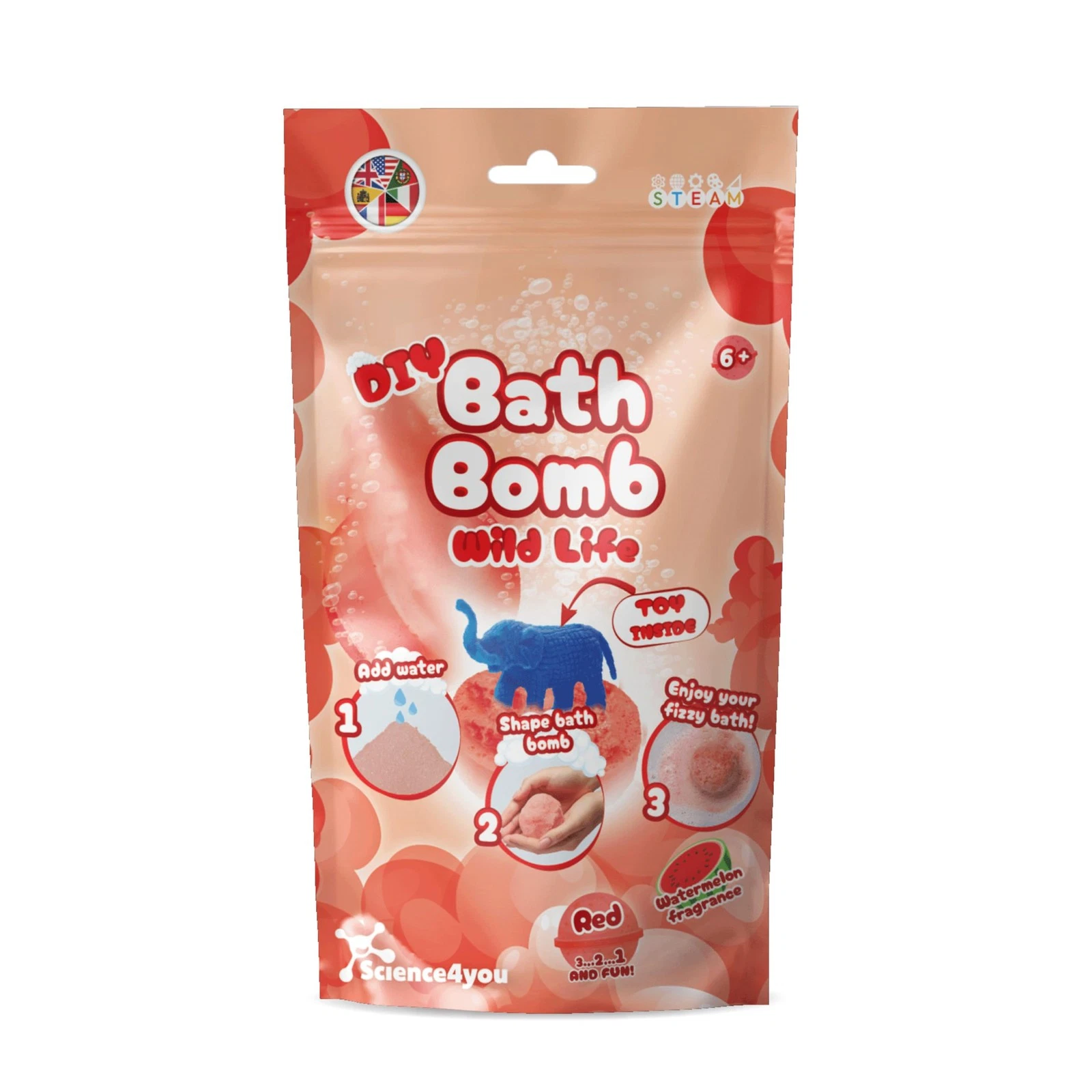 s-l1600 (6) Bath Bombs DIY Red Bag MultiE – Image 1