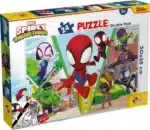 Puzzle Double Face Plus 24Pcs (50x35cm) Marvel Spidey : Let's Challenge