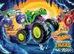 Puzzle Double Face Plus 24Pcs (35x25cm) Hot Wheels – Image 3
