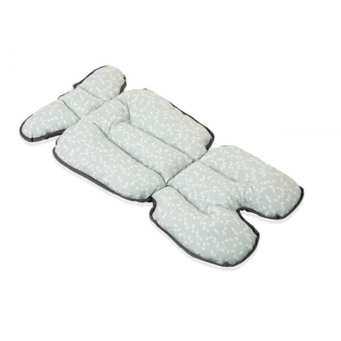 Babyjem  507-Coussin pour poussette et chaise haute 2 en 1 motif floral vert – Image 5