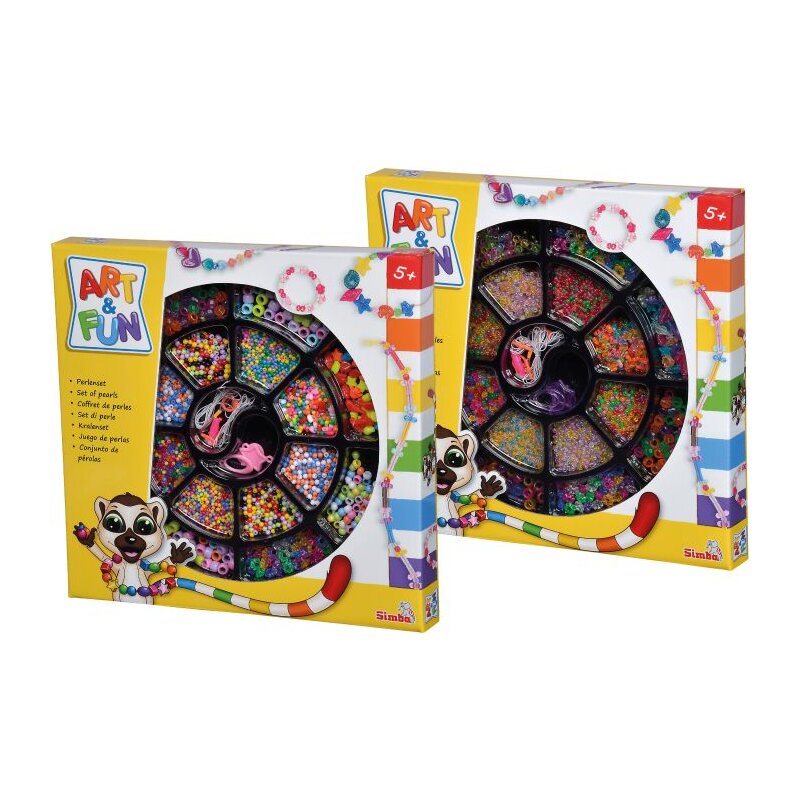 art-fun-perlenschmuckset-2-sortiert A&F Beadset, 2-ass. – Image 1