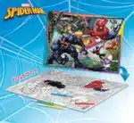 Puzzle Double Face Maxi 150Pcs (70x50cm) Marvel Spider-Man – Image 2