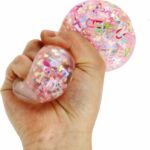 Alphabet Glitter Ball 60mm – Image 3